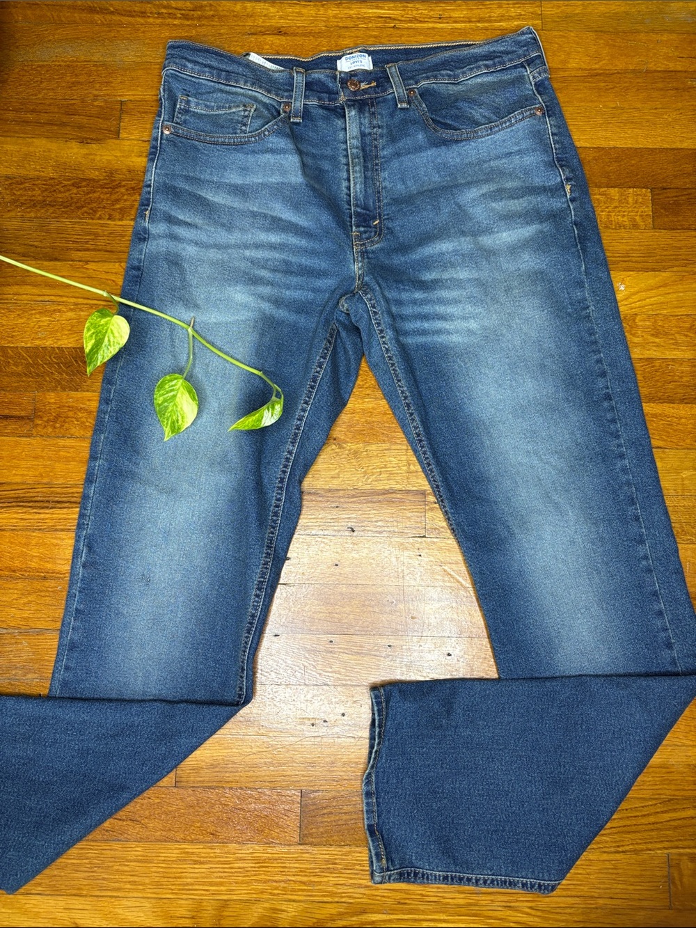 Denizen from Levi's Slim Straight Blue Jeans